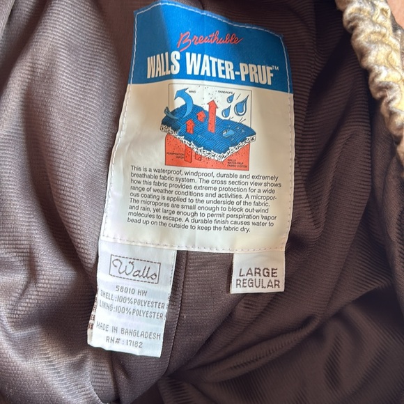 Walls Camo Pants, Waterproof/Windproof (Large) - Picture 2 of 4